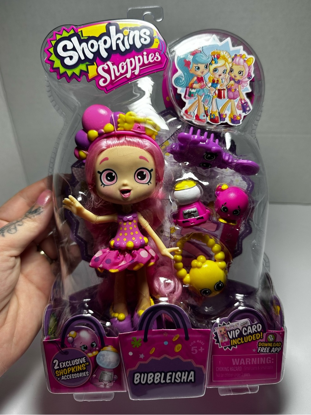Shopkins Bubbleisha Shoppies Doll with Accessories